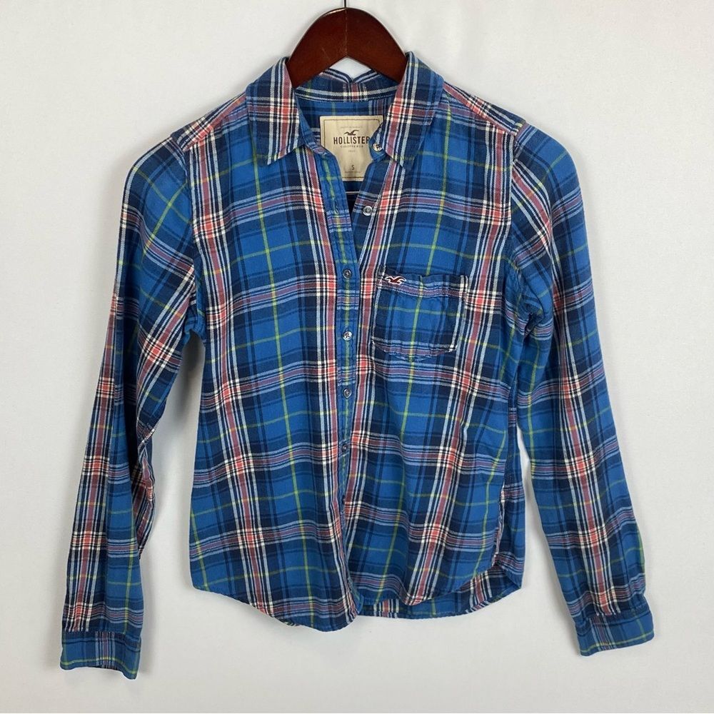 Hollister Plaid Button Down